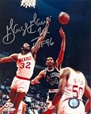 George Gervin HOF '96 Autographed / Signed 8x10 Photo NBA Greatest 50