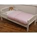 White Junior / Toddler Bed with Foam Safety Mattress