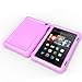 Fire HD 7 (2014 Model) Case - Poetic Fire HD 7 Case [Turtle Skin Series] - [Corner/Bumper Protection] [Grip] [Sound-Amplification] Protective Silicone Case for Amazon Fire HD 7 (2014 Model) 4th Gen Only - Purple , Will Not Fit Fire 7