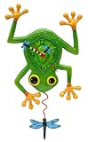 buy cheap price Blue Dragon Frog Clock by Allen Designs