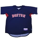 MajesticレッドソックスAC COOL BASE BATTING PRACTICE JERSEY(ネイビー)