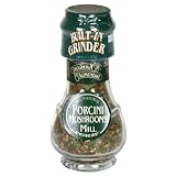 Drogheria & Alimentari All Natural Spice Grinder Porcini Mushrooms, 0.78 Ounce Jars (Pack of 3)