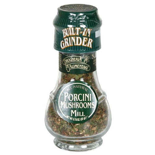 Drogheria & Alimentari All Natural Spice Grinder Porcini Mushrooms, 0.78 Ounce Jars (Pack of 3)