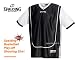 Sports : Spalding Basketball Play-off Shooting Shirt, schwarz/weiss