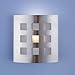 Eurofase BR-SON-S5 Sonio 1-Light Wall Sconce, Satin Nickel