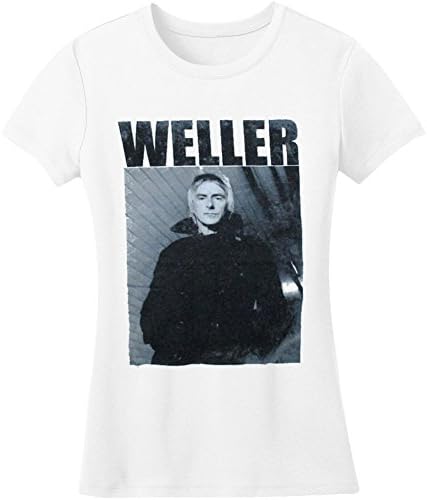 Paul Weller Women's Legend Girls Jr Soft tee Large White