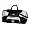 Blk & Grey Sports Duffel Bag