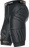 Shock Doctor Shockskin 5-Pad Extended Thigh Impact Shorts [SENIOR]