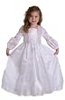 Deluxe Princess Bride Dress L (5-7yrs) White