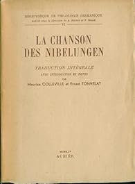 La Chanson Des Nibelungen Chanson Des Nibelungen Babelio