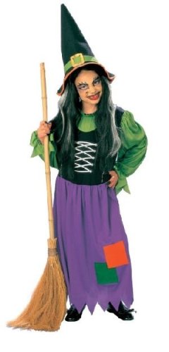 Childrens Toyshop  Spielwaren : KINDER-KOSTÜM -WITCH- GRÖSSE 140