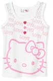 Hello Kitty Girls 2-6x Tank With Inset,White,4