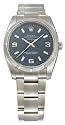 Rolex Oyster Perpetual Air-King Engine Turned Bezel 114210-BLASO