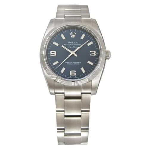 Rolex Oyster Perpetual Air-King Engine Turned Bezel 114210-BLASO Rolex Oyster Perpetual Air-King Engine Turned Bezel 114210-BLASO
