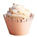 Paper Orchid Baby Cupcake Wrapper Blush, Set of 12