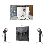 Fotostudio + Lampe + Stativ + Tasche