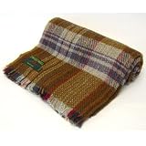 T's(ティーズ) TWEEDMILL ウールラグブランケット Mサイズ ブローｳ M 7PT2011M04