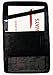 Leather boarding pass holder travel id passport ticket