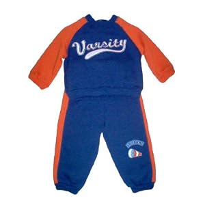 Infant Boys 2pc Varsity Go Team Jogging Suit, 12M