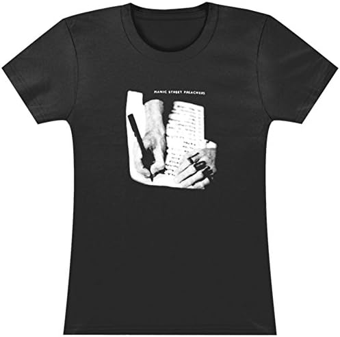 Manic Street Preachers Richey's Hand Girls Jr Soft tee Medium Black