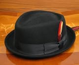 (ニューヨークハット)NEW YORK HAT フェルト ダイヤモンドクラウンハット NY5250H ブラック フェルト
