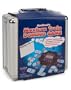 Cardinal Industries Mexican Train Domino Game in an Aluminum Case