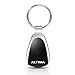 Au-TOMOTIVE GOLD Tear Drop Metal Key Ring for Nissan Altima (Black)