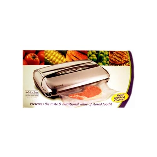 Rival VS120 CD Seal A Meal Vacuum Food Sealer with Soft Seal, Brushed