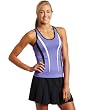 Bolle Women's Pizazz Scoop Neck Racer Tennis Tank Top