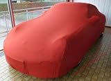 Zoom Produkt-Bild: Vollgarage Mikrokontur&reg; Rot mit Spiegeltaschen f&uuml;r Porsche Boxster 986 & 987
