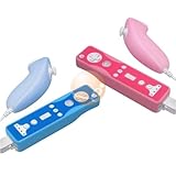 2 Set of Soft Silicone Skin Case for Nintendo Wii Remote Control / Controll ....