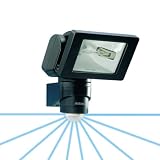 Steinel HS 150 DUO HalogenSensorLeuchte f&uuml;r Hausfronten und Zufahrten schwarz