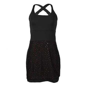 Mesh Overlay Cami Tennis Dress by DTL Down The Line Sportswear Inc