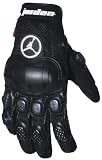 Joe Rocket Michael Jordan 2K7 Team Replica Ladies Street Motorcycle Gloves Black/Black M