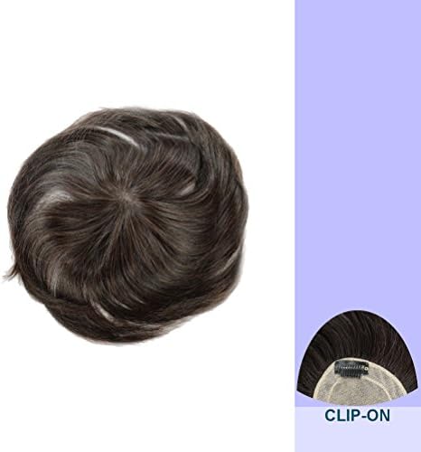 TFH-003 (FA Fashion) - Unprocessed Human Hair Monofilament Top Piece in 001