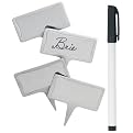 Trudeau Cheese Markers 4-pc. Set with Pen