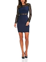 Bleu Marine Vestido Vanessa (Azul Marino)