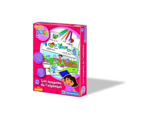 Clementoni - 62072 - Jeu Educatif - Le Petit Savant - Tampons Dora Mini