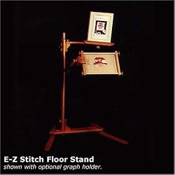 American Dream E-Z Stitch Floor Stand No Baste Scroll Frame with Graph Holder