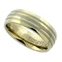 Tungsten Carbide 5/16" ( 8 mm ) Comfort Fit Domed Band w/ Zirconium Plating