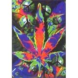 Psychedelic Marijuana Leaf Fabric Poster 41tqTLb60cL. SL160 Psychedelic Marijuana Leaf Fabric Poster