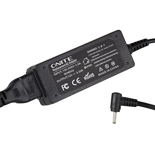 Onite Adapter Charger Power Supply Cord for Samsung Chromebook XE303C12-H01UK, Samsung Chromebook XE303C12-A01UK, Samsung Chromebook XE303C12-A01; Samsung Tablet xe500c21 XE700T1C XE500T1C-A01; Samsung ATIV Smart PC XE500T1C Series XE500T1C-A01, XE500T1C-A02, XE500T1C-A03; Samsung ATIV Smart PC Pro XE700T1C Series XE700T1C-A01, XE700T1C-A02, XE700T1C-A03