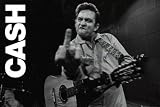Empire 317483 Jonny Cash - at San Quentin - Musik Poster Plakat Druck - 91.5 x 61 cm
