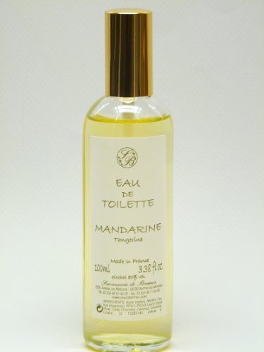 Produkt-Bild: Savonnerie de Bormes: Eau de Toilette Mandarine, 100 ml Flasche mit Zerst&auml;uber (Spray)