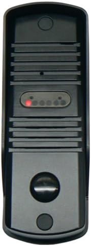 DoorBell Fon S-Series Slimline Extra Door Station, Black (DP38-NBKS)