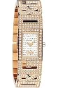 D&G Ladies Shout Quartz Watch DW0288 With Stone Set Dial And Bracelet