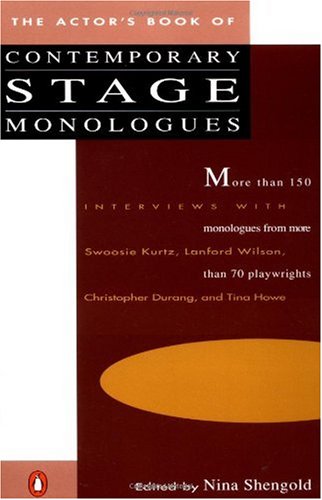 The Actor's Book of Contemporary Stage Monologues: More Than 150 Monologues from More Than 70 Playwrights - Paperback