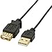 ELECOM USB2.0�����P�[�u�� A-A���X�^�C�v �ɍ� 1m �u���b�N U2C-EX10BK