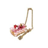 Create Your Own Miyuki Sweets Bead Charm Kit - Strawberry Roll Cake
