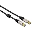 Hama 1.8m USB 3.0 AM/BM, USB A, USB B, male/male, 1.8 m, Oro, 5120 Mbit/s